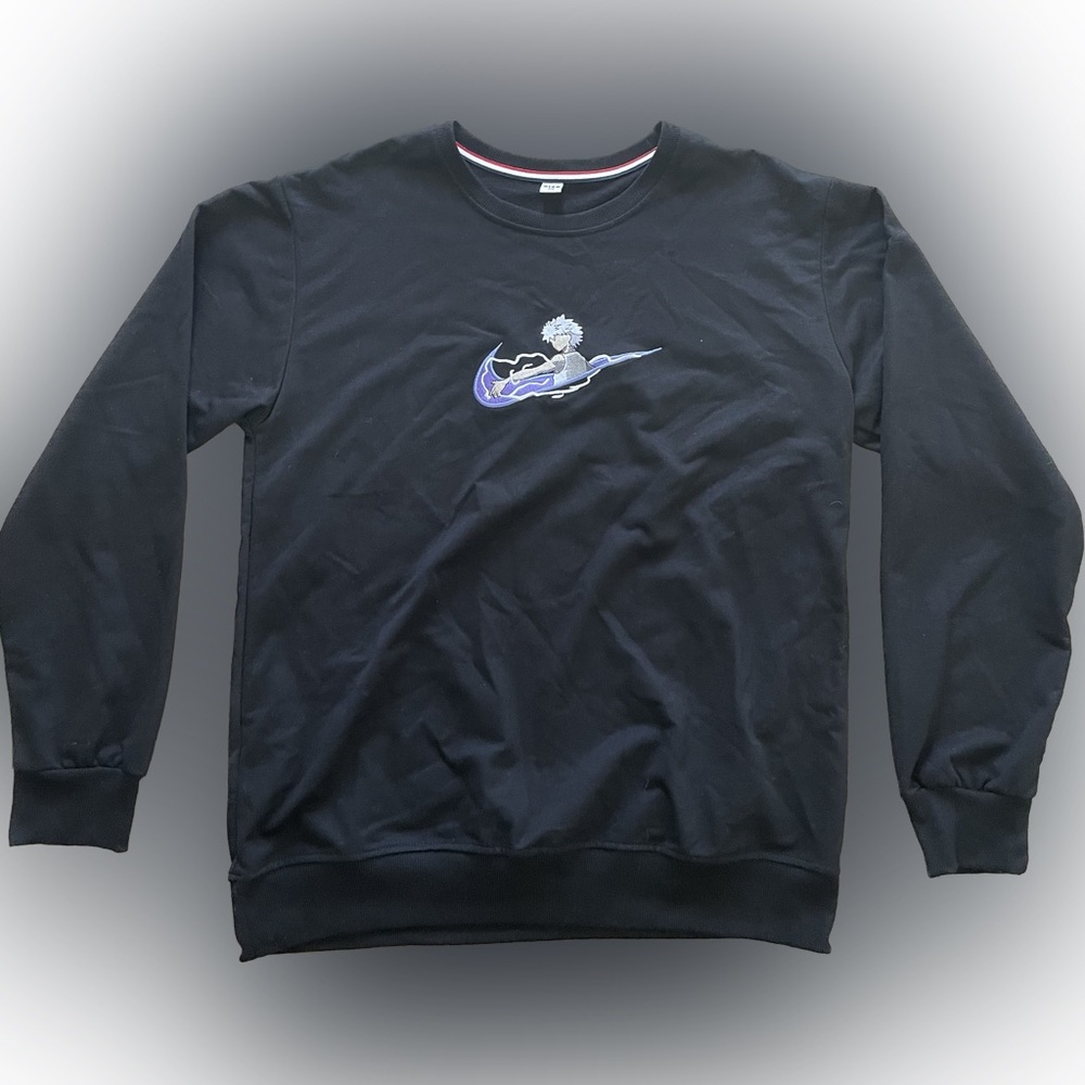 Custom Killua x Nike Crewneck